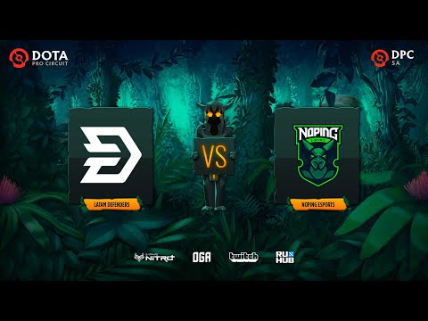 Latam Defenders vs NoPing Esports, Dota Pro Circuit 2021: S1 - SA, bo3, game 3 [4ce & inmate]