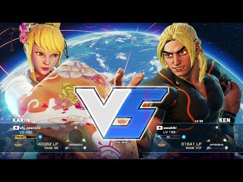AFG (Karin) vs Sasaki  (Ken)：AFG（かりん）vs ささき（ケン）