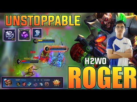 Unstoppable Dr Beast Roger | Roger Best Build 2020 | Roger Gameplay | Mobile Legends ✓