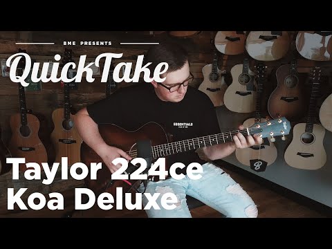 Taylor 224ce-K DLX w/Hardshell Case image 9