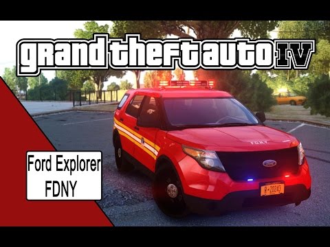 Thumbnail for GTA 4 Ford Explorer FDNY by FORD gta