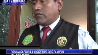 POLICIA CAPTURA A JORGE LUIS RIOS PANUERA