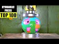 Top 100 Best Hydraulic Press Moments VOL 5 | Satisfying Crushing Compilation