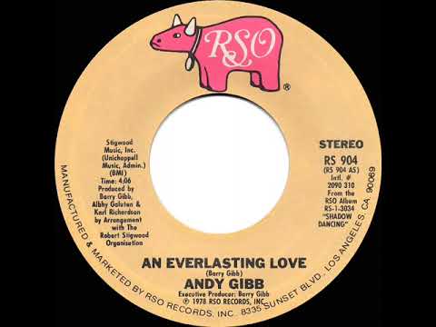 1978 HITS ARCHIVE: An Everlasting Love - Andy Gibb (stereo 45)