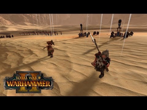 Total War: Warhammer 2 Battle - Dwarfs vs Brets - Grombi and Gotrek