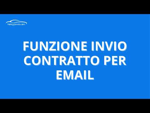 Invio Contratto tramite Email