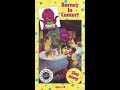 Barney In Concert 1993 VHS