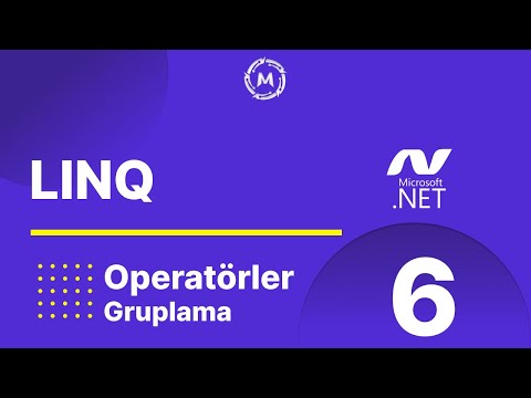 LINQ Operatörleri-Gruplama (GroupBy)