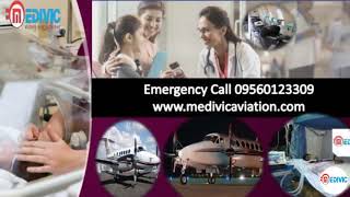 Get 24x7 Hours Air and Train Ambulance Services in Kolkata-Medivic