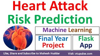 Heart Attack Risk Prediction Final Year Project with Flask App Machine Learning Vidya Mahesh Huddar