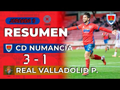 Resumen C.D. Numancia | 3-1 | Real Valladolid Promesas
