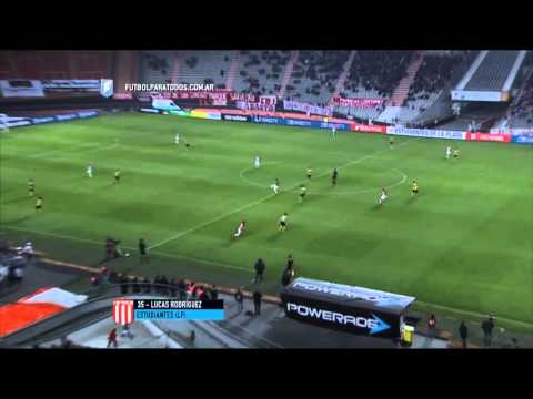 Gol de Rodríguez. Estudiantes 1 - Aldosivi 0. Fecha 23. Primera División 2015. FPT.