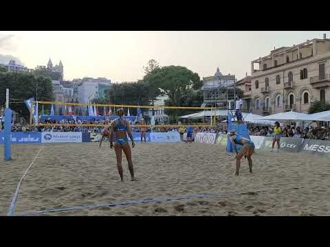 VWBT Messina 2023 - Le coppie Marchetto/Windisch e Reka Orsi Toth/Giada Bianchi