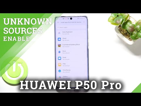 How to Allow Unknown Sources on HUAWEI P50 Pro - Install Apps From Unknown Sources