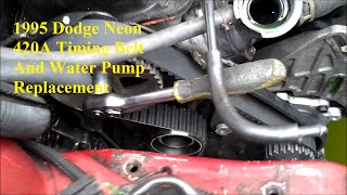 1995 Dodge Neon ECB Timing Belt And Water Pump Replacement
