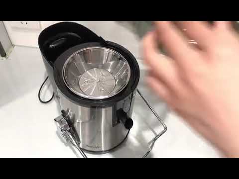 How to open PARTS of JUICE EXTRACTOR Sonifer SF-5522