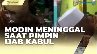 Detik-detik Modin Meninggal Dunia saat Pimpin Prosesi Ijab Kabul Pernikahan Siri: Lemas Tangan Saya