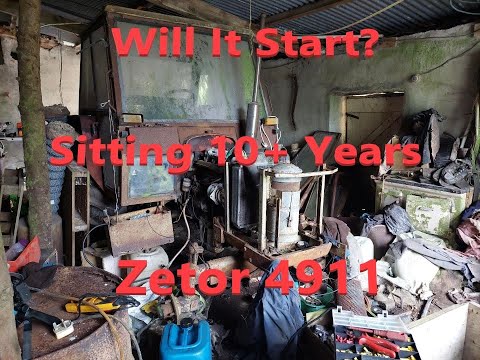 Will it start? Zetor 4911 - Sitting 10+ Years