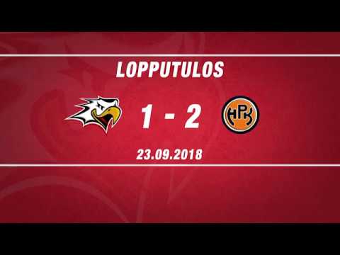 Nuorten SM-Liiga: Sport - HPK (kooste 23.09.18)