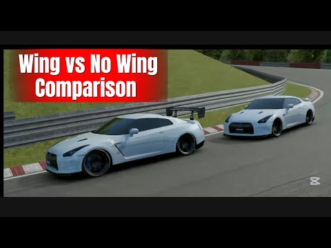 Assoluto Racing – Nissan GT-R 07 Nürburgring Test: Wing vs No Wing! 