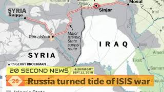 Russia turned tide of ISIS war in Syria - Today's Breaking NEWS