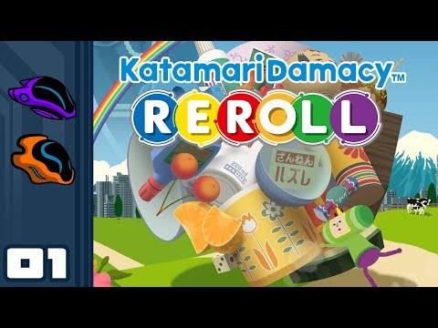 Let's Play Katamari Damacy REROLL - Switch Gameplay Part 1 - Cosmic Daddy Issues