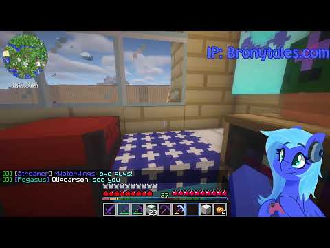 PassionateAboutPonies - Bronytales Minecraft Server: My Little Pony Modded Minecraft #61 Pt 2 [Half Stream]
