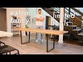 How To Build A HIGH QUALITY Dining Table With LIMITED TOOLS DIY Woodworking