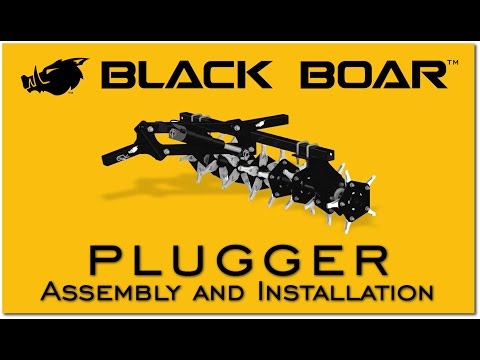 Black Boar Plugger Assembly and Installation