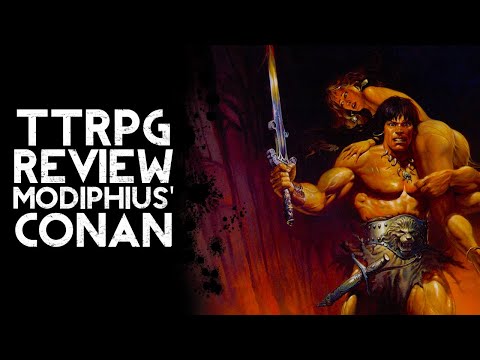 #TTRPG REVIEW - Robert E. Howard's CONAN - Adventures in an Age Undreamed of by Modiphius