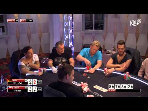 CASH KINGS E15 1/2 - DE - NLH 10/25 - Live cash game poker show - Jens Knossalla