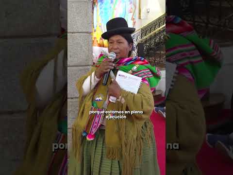 Obras para los municipios de Mecapaca, Achocalla y Palca