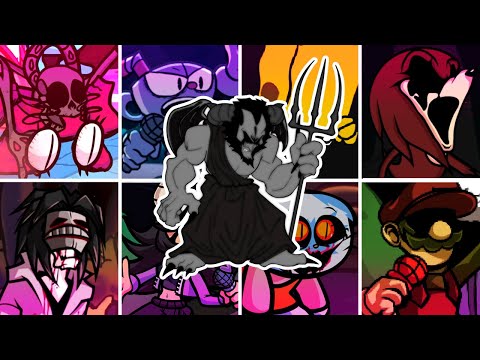 VERSÍCULUS IRATUS but Every Turn a Different Character Sings 🎤 ( FNF VERSÍCULUS IRATUS ) 💜