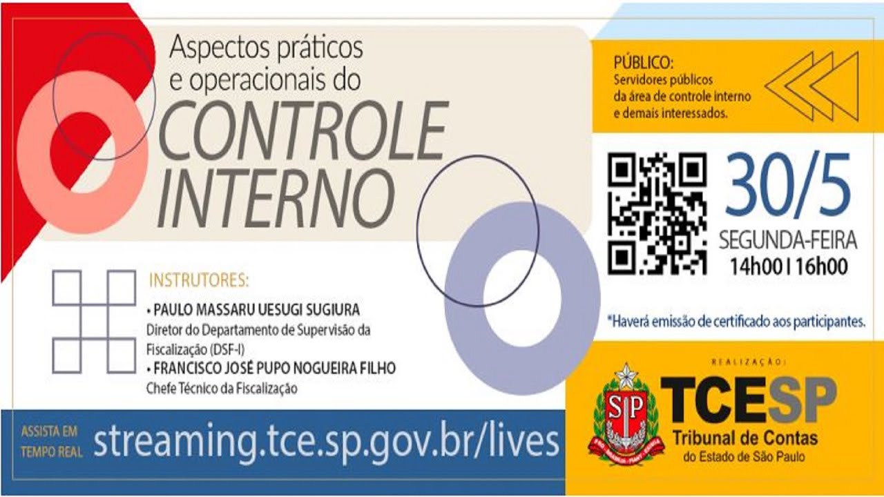 Aspectos Práticos e Operacionais do Controle Interno - 30/05/2022