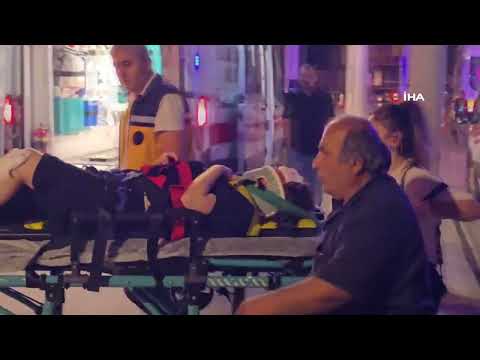 Yağışlı yolda iki otomobil çarpıştı: 1’i Bebek 4 yaralı