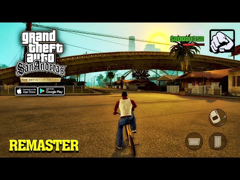 GTA SA: Definitive Edition - Remaster HD Gameplay (Android/iOS) - YouTube