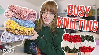Knitting November Beanies | PassioKnit Vlog
