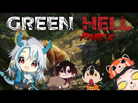【 Green Hell 】Part 5 | Slow Living Di Camp Anaconda (˘⌣˘ )【 Nao Nirveria 】