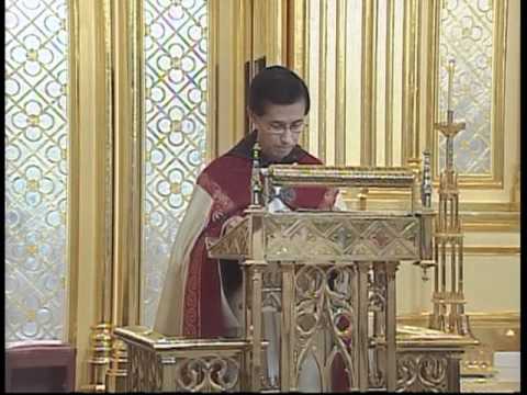 Benediction and Devotions - 10-02-2011 - Exodus 23V20-23 - Fr Miguel Marie