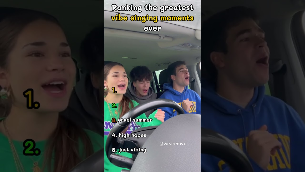 Ranking the GREATEST Vibe Singing Moments EVER