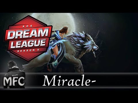 Miracle- Mirana Gameplay - Game 2 - DreamLeague Season 8 Europe & CIS Qualifier.