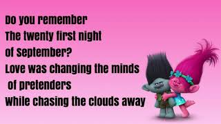 Trolls-September lyrics