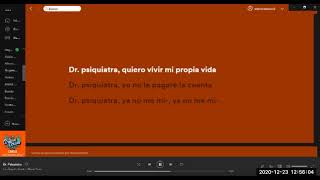 Dr. Psiquiatra Los Ángeles Azules FT. Gloria Trevi Letra