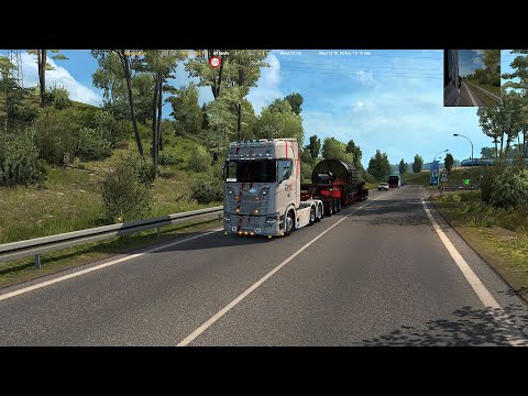 ETS2 1.36 [DE] Erfurt - Hamburg | Winding road priority route | 1440p