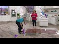 Rejuvenate Click N Clean All Surface Microfiber Mop Cleaning System on QVC