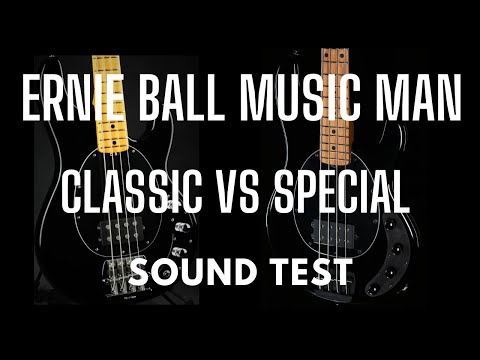 Music Man Stingray Classic vs Special (test audio)