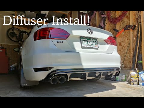 ECS Tuning Diffuser Install for my MK6 GLI