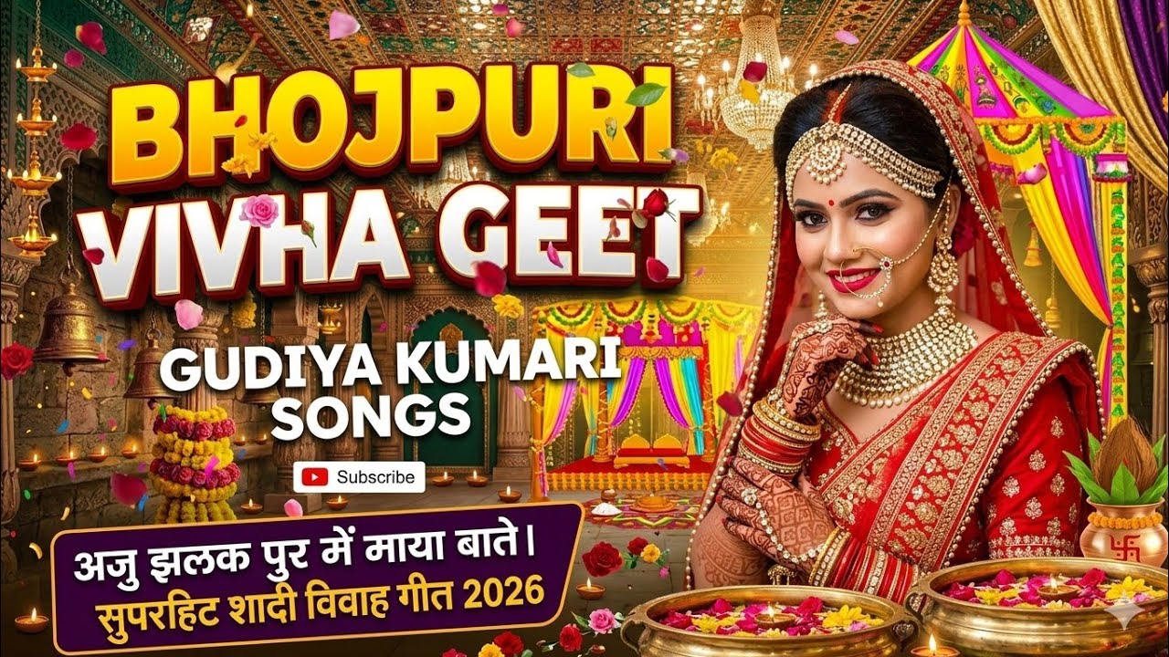 Bhojpuri vivah geet  || gudiya kumari songs || अजु झलक पुर में माया बाते || Superhit Bhojpuri song 🔥