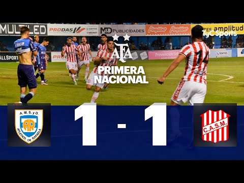 Atlético De Rafaela 1-1 San Martín (T) | Primera Nacional | Fecha 22