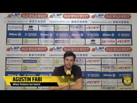 03/02/2023 | Conferenza Stampa pre-partita - San Severo vs Pistoia - Agustin Fabi